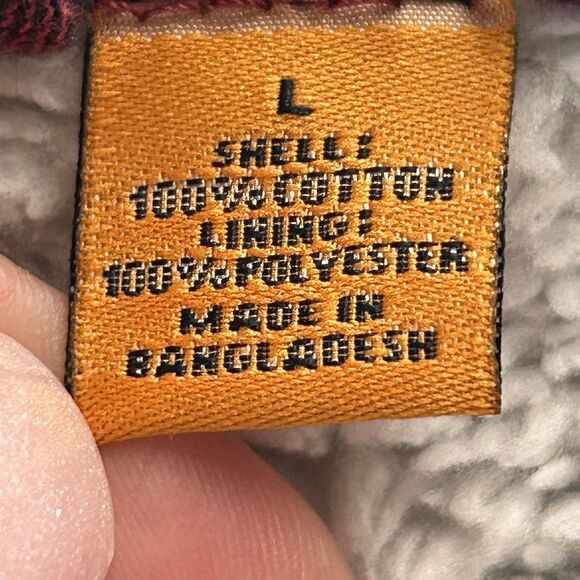 Tailor Vintage Mens Jacket Large Plaid Warm Thick Pockets Sherpa Lined Heritage - Picture 13 of 14